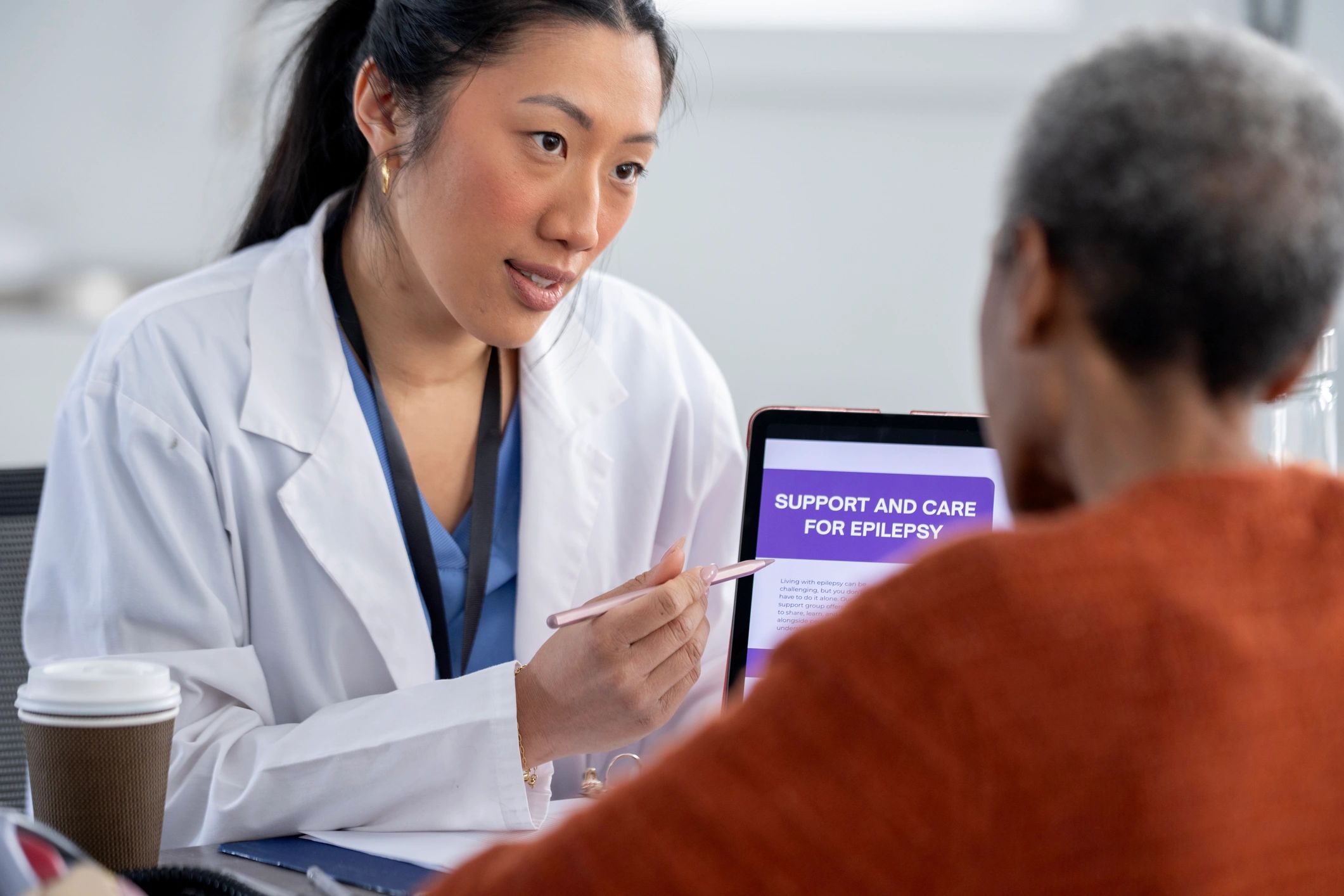 Compassionate healthcare consultation focused on support and guidance
